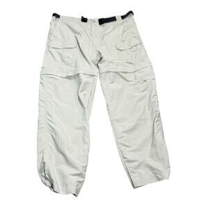 Royal Robbins Mens Convertible Zip Off Cargo Ripstop Outdoor Pants